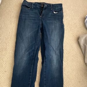 Loose Fit Blue Jeans
